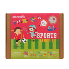Set educational Kit de creatie 6-in-1 iubitori de sporturi